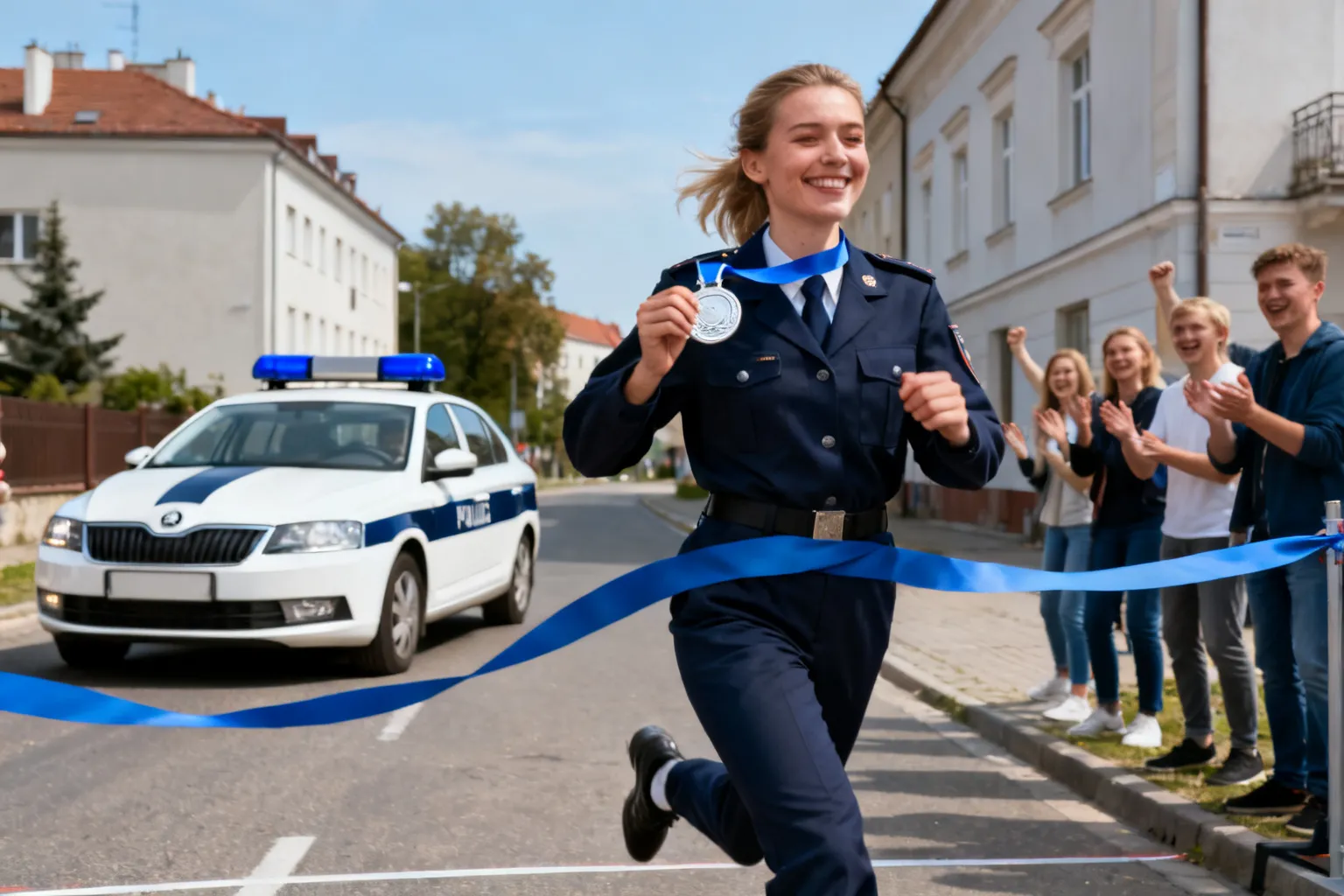 Sierżant Anna Barczuk druga w Biegu Górskim Służb Mundurowych