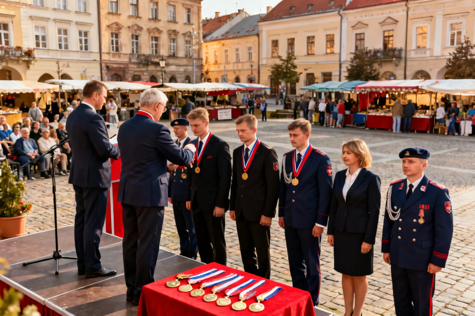 Dzień Krajowej Administracji Skarbowej 2026 w Cieszynie — odznaczenia i pokazy na Rynku