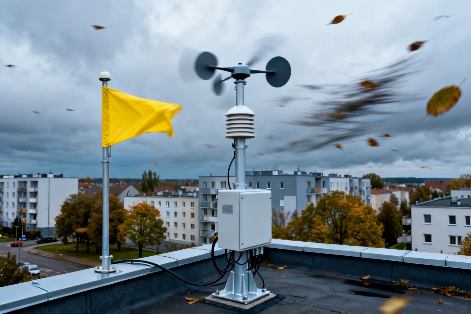 IMGW ostrzeżenie silny wiatr 4 września 2026 — żółty alert dla województwa