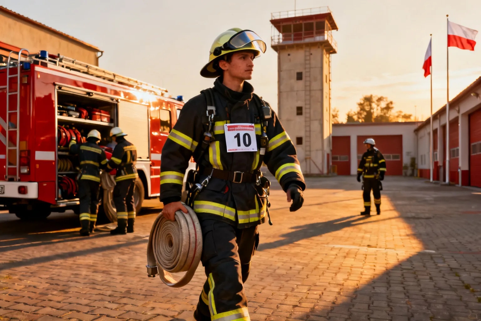 Strażak z Cieszyna Adrian Zygmański w polskiej ekipie na mistrzostwach Fireground Survival Sanming 2026