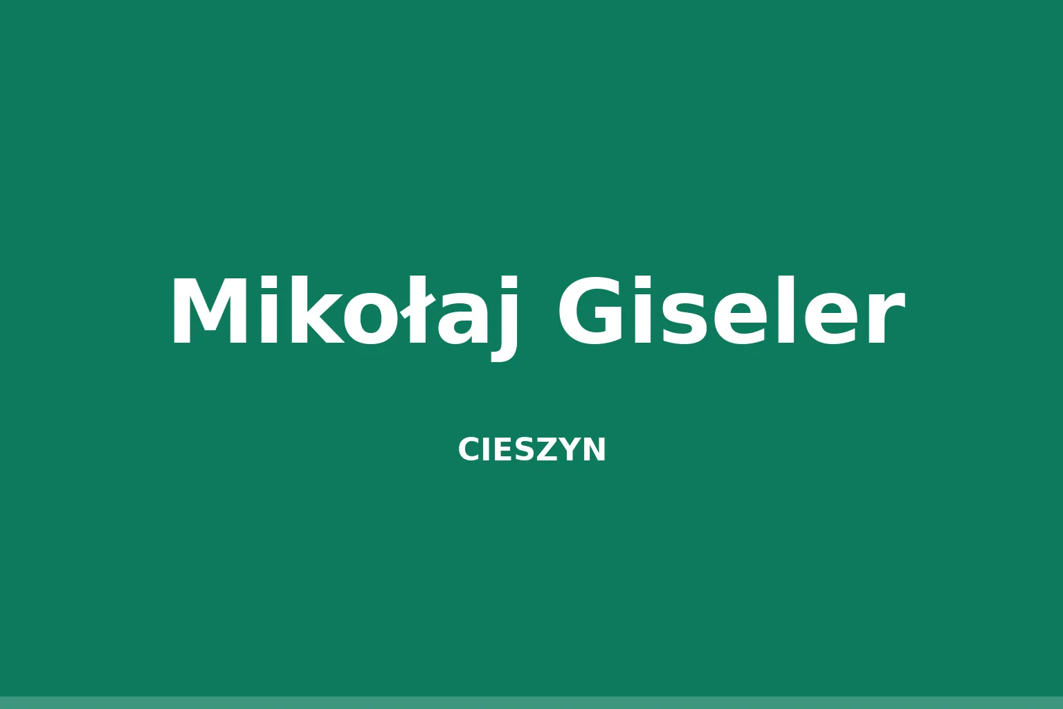Mikołaj Giseler