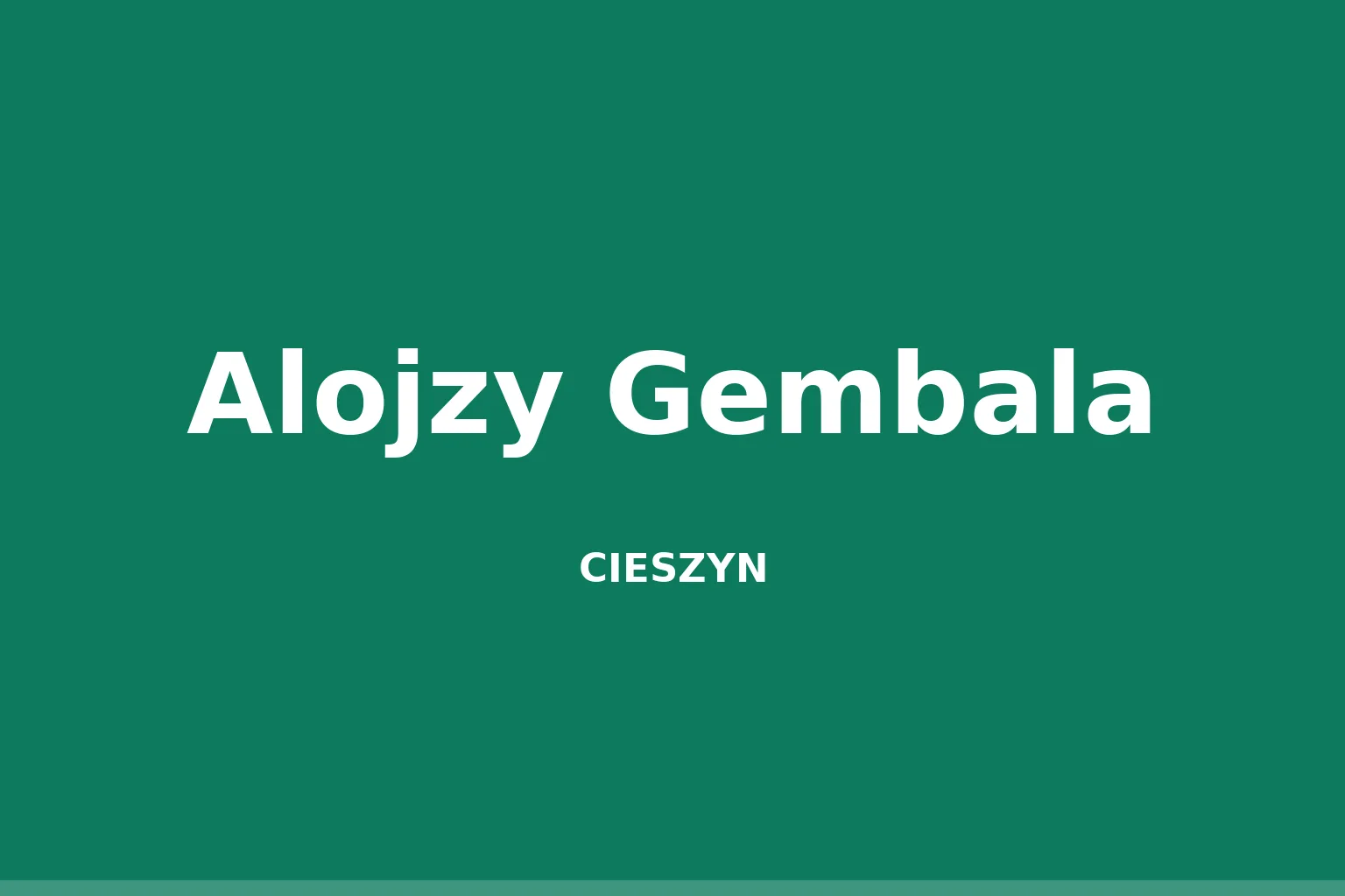 Alojzy Gembala