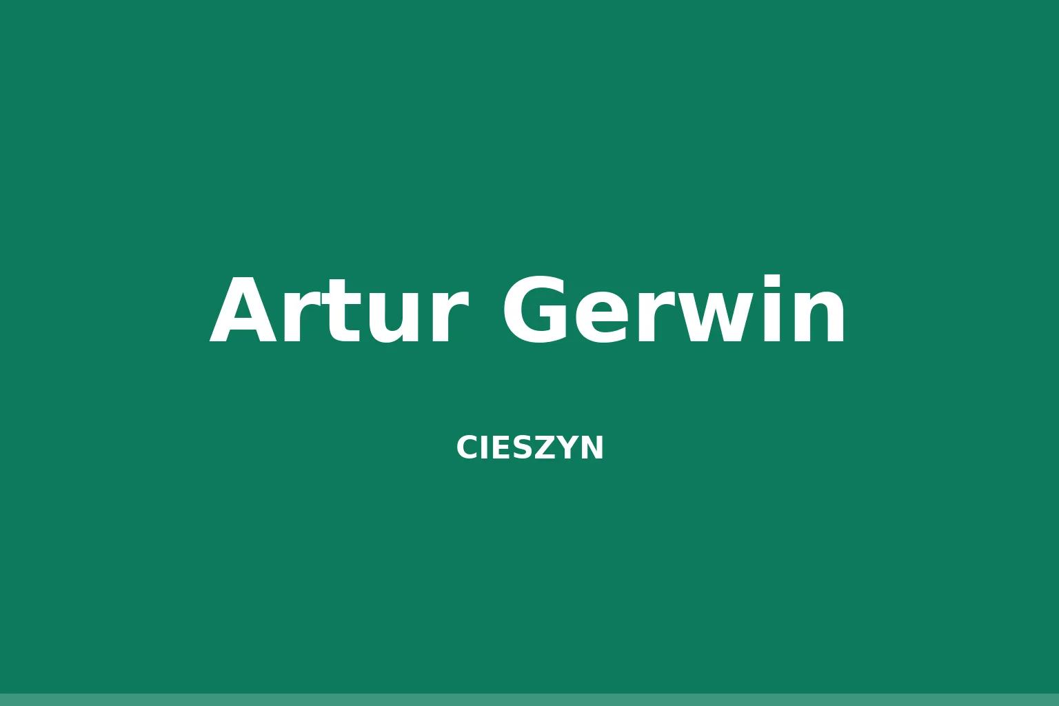 Artur Gerwin