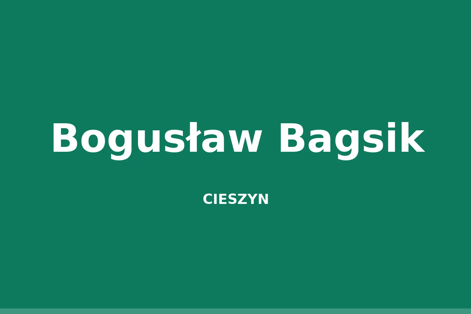 Bogusław Bagsik