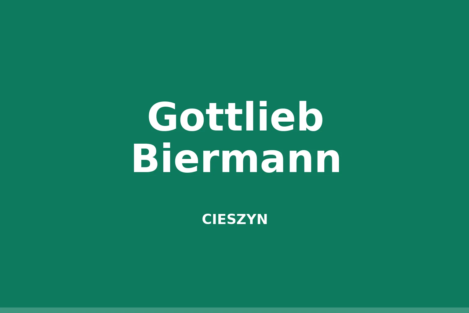 Gottlieb Biermann (1828–1901)