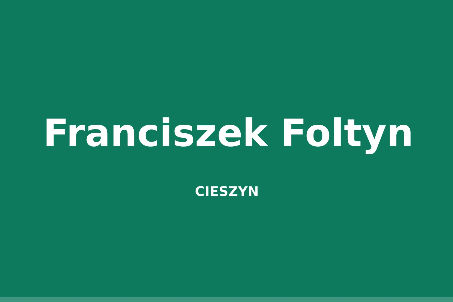 Franciszek Foltyn