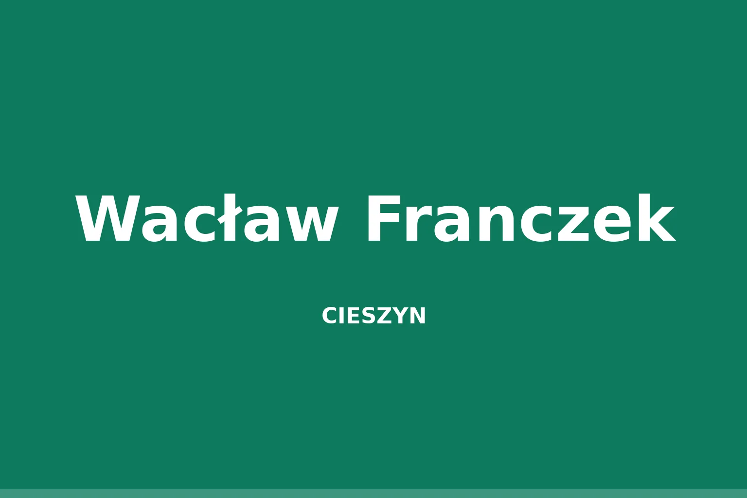 Wacław Franczek