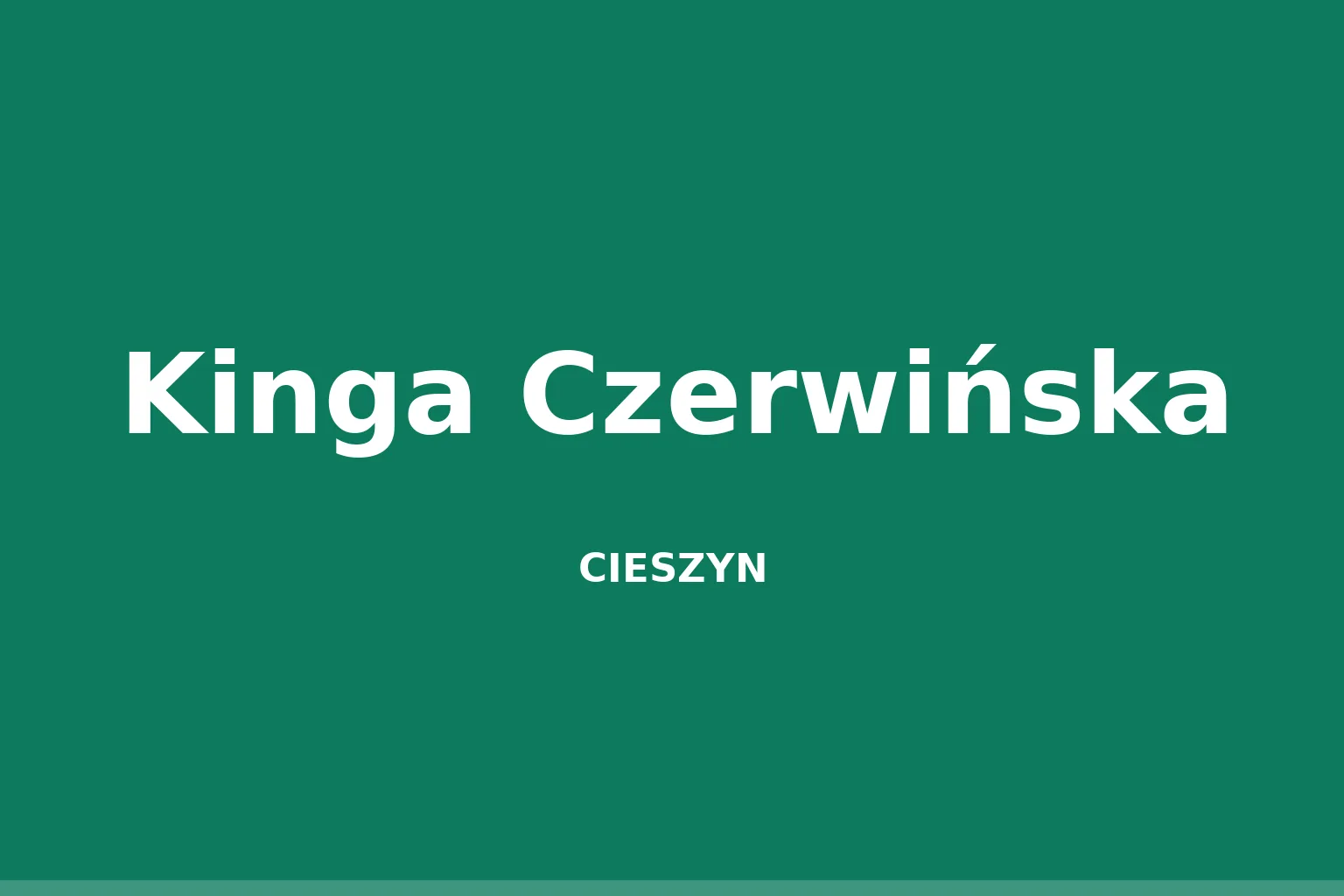Kinga Czerwińska