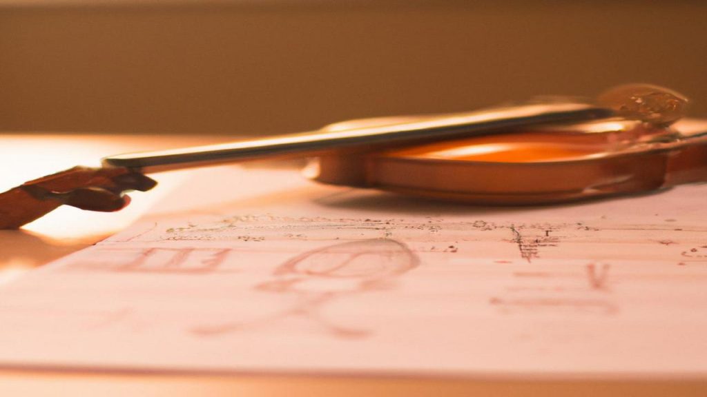 Jak narysować skrzypce?